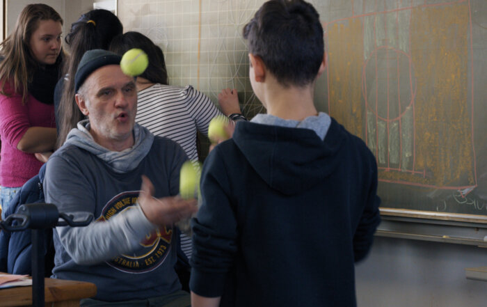 Herr Bachmann und seine Klasse