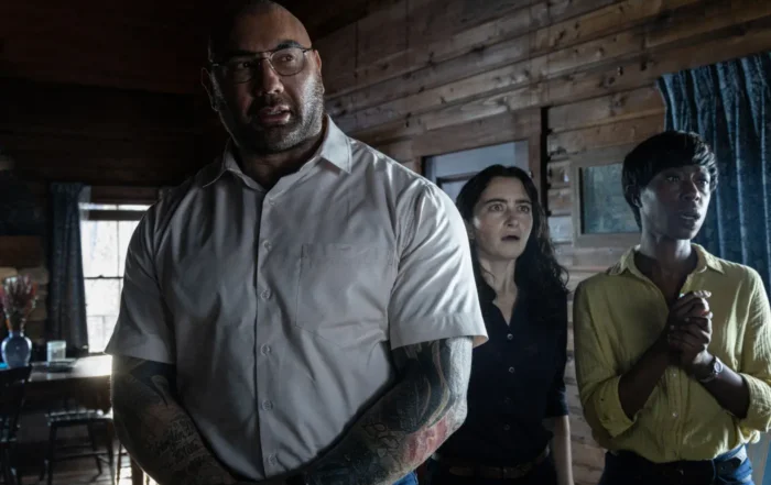 Die Besetzung um Dave Bautista