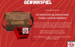 Gewinnspiel zu Dungeons & Dragons: Ehre unter Dieben