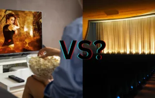 Heimkino vs. Kino Vergleichsbild