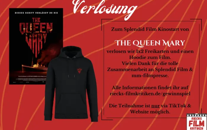 Verlosungs-Header zum Film The Queen Mary