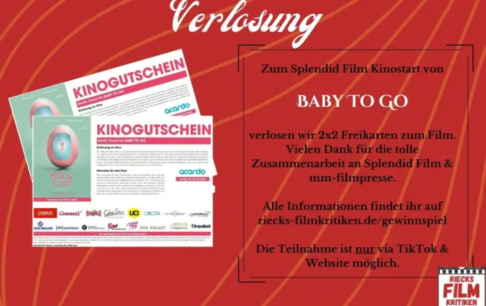 Verlosungsgrafik zum Kinofilm Baby To Go