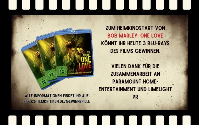 Bob Marley: One Love Verlosung von Blu-ray