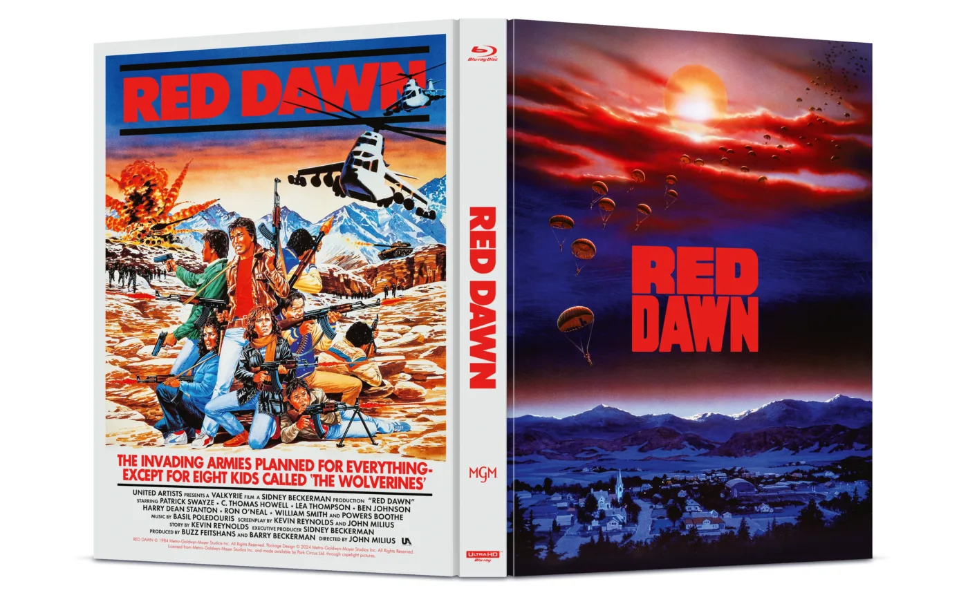 Mediabook-Cover von "Red Dawn"